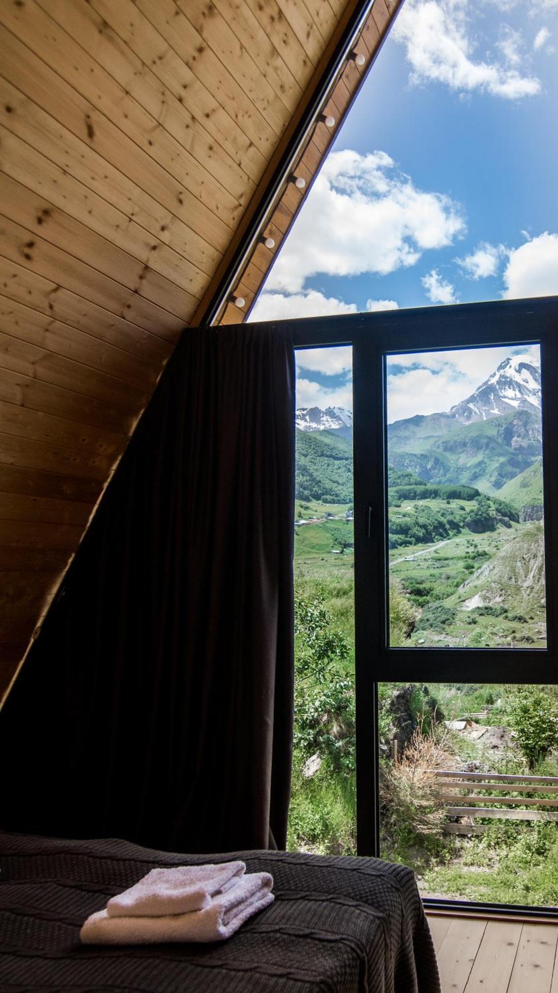 Kazbegi Hills Cottages Stepantsminda Exterior foto